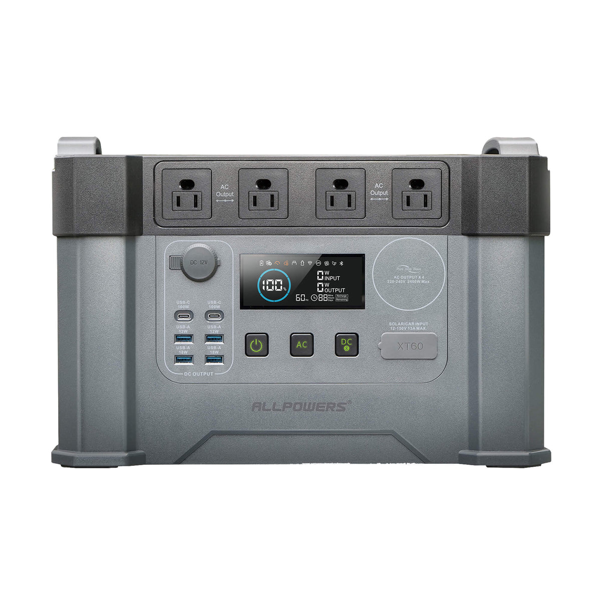 ALLPOWERS S2000 Pro Portable Power Station | 2400W 1451Wh