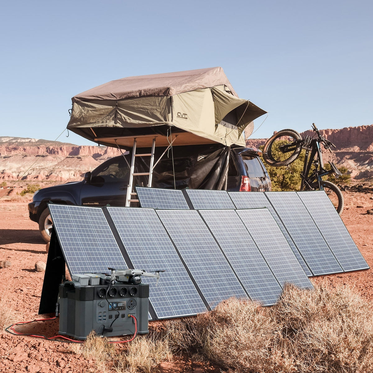ALLPOWERS Solar Generator Kit 2400W (S2000 Pro + SP037 400W Solar Panel)