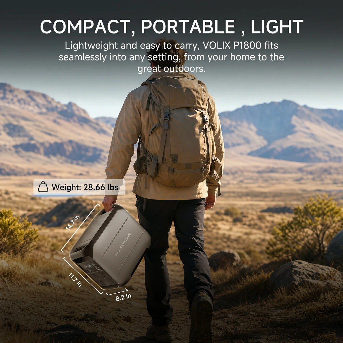 ALLPOWERS P1800 Portable Power Station 1024Wh | 1800W
