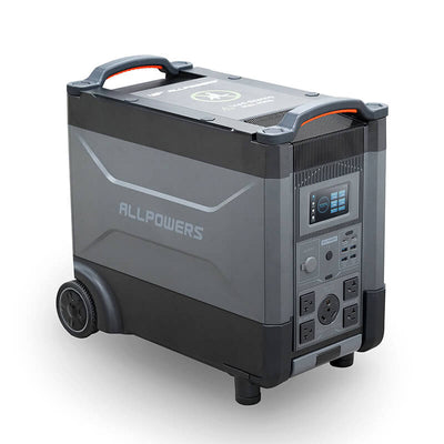 ALLPOWERS Solar Generator Kit 3600W (R4000 + 2PCS SP039 600W Solar Panel)-Black Friday