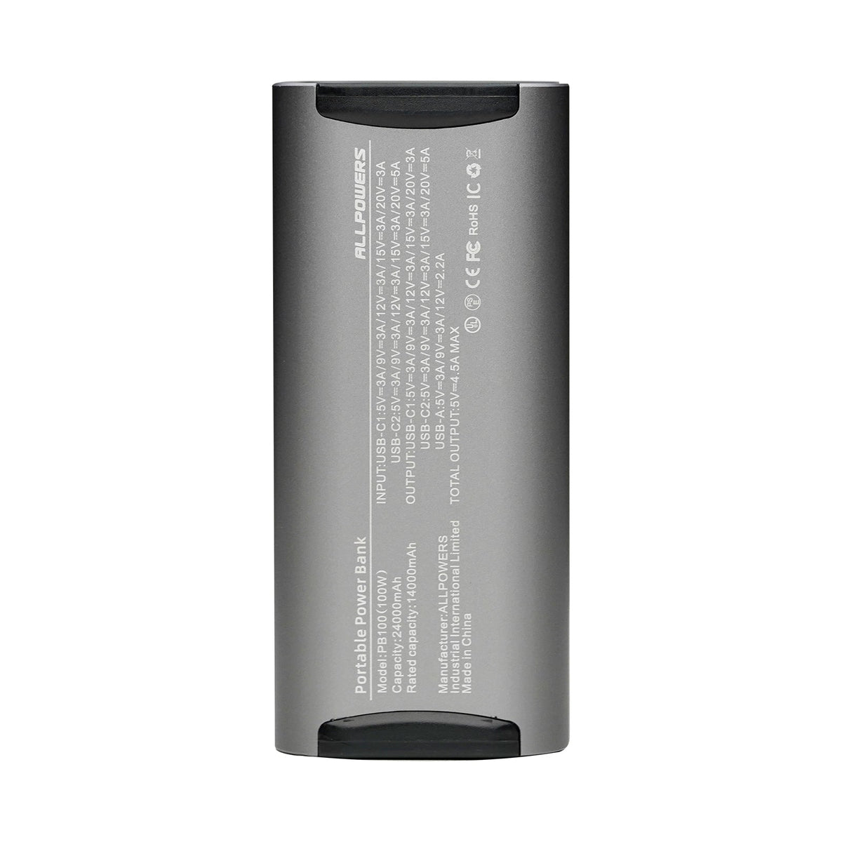 ALLPOWERS PB100 Portable Power Bank 100W 24000mAh