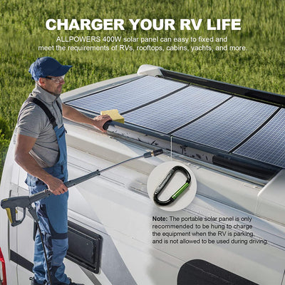 Flash Deal-ALLPOWERS SP037 Polycrystalline Portable Solar Panel 400W