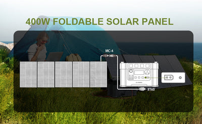 ALLPOWERS Solar Generator Kit 2000W (S2000 + SP037 400W Solar Panel)