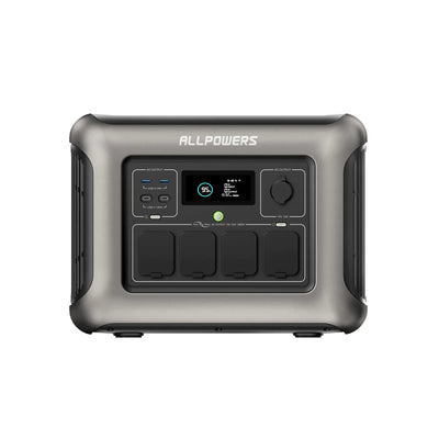 ALLPOWERS R1500 Portable Power Station 1800W 1152Wh LiFePO4 Battery