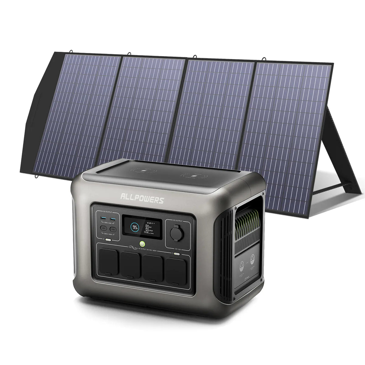 ALLPOWERS R1500 Portable Power Station 1800W 1152Wh LiFePO4 Battery