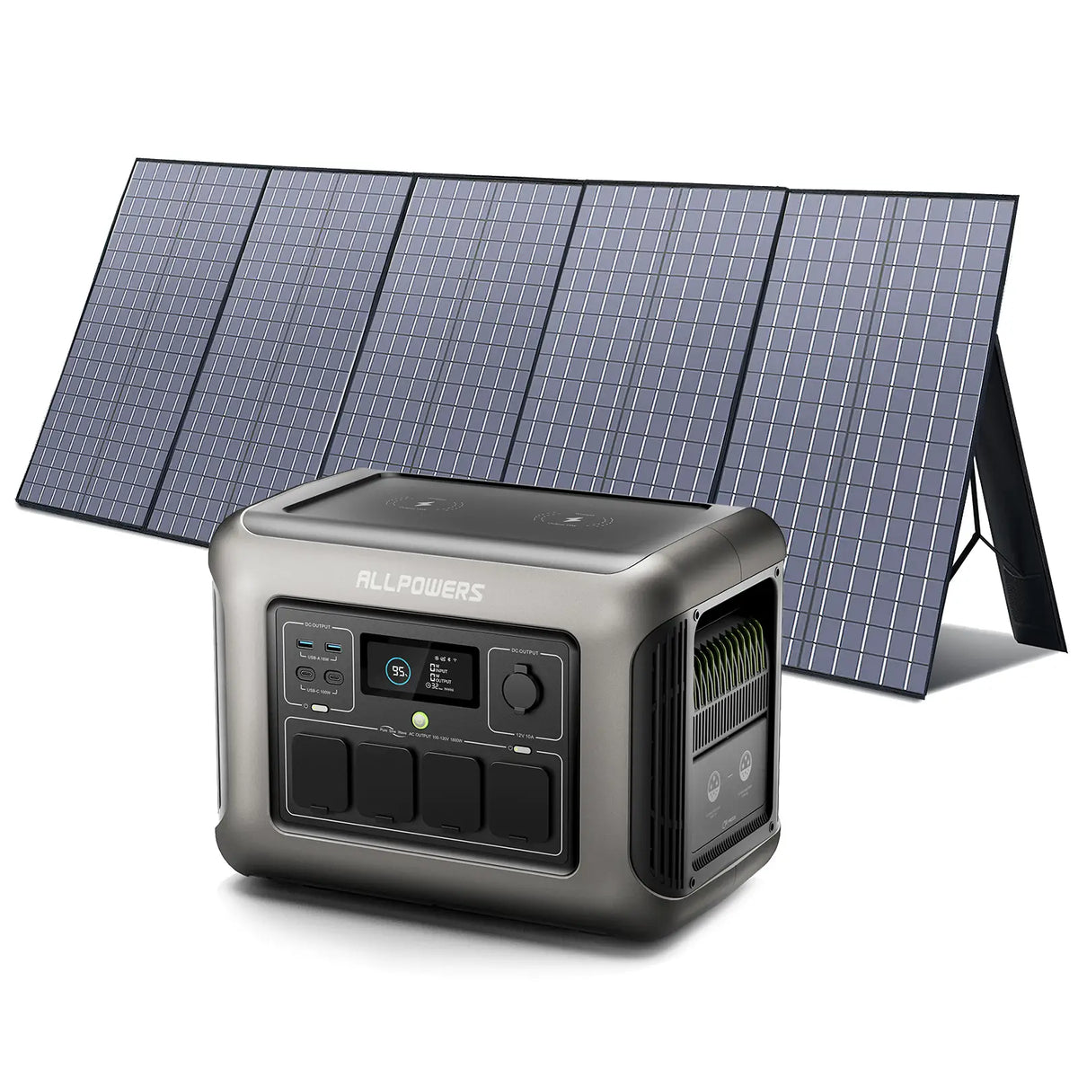 ALLPOWERS R1500 Portable Power Station 1800W 1152Wh LiFePO4 Battery