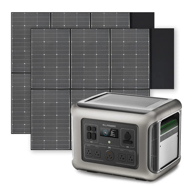ALLPOWERS R2500 Plus + 600W Solar Panel | 2500W Solar Generator Kit