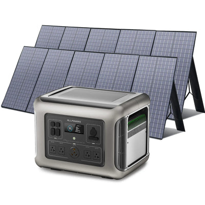 ALLPOWERS R2500 Plus + 400W Solar Panel | 2500W Solar Generator Kit
