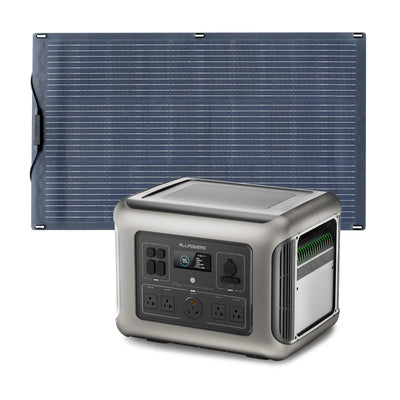 ALLPOWERS R2500 V2 + 100W Solar Panel | 2500W Solar Generator Kit
